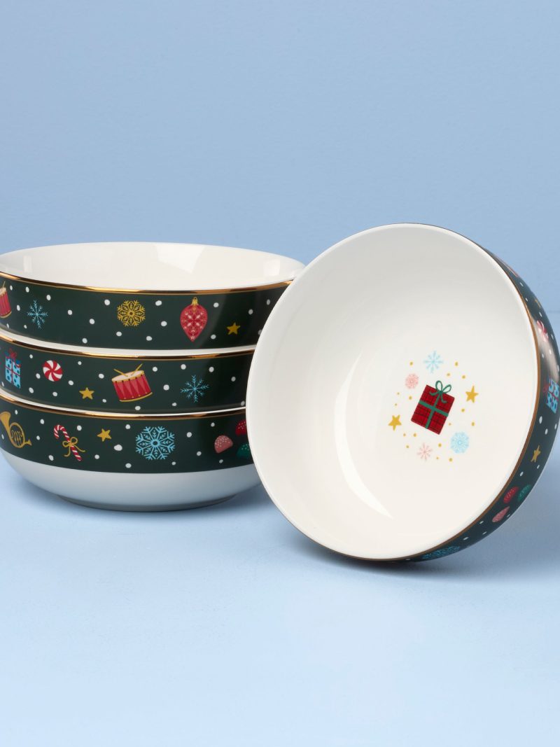 Nutcracker Ballet All Purpose Bowls - Set of 4